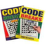 Code Breaks Jumbo Puzzle Book - Books 1 and 2, 258 Puzzles