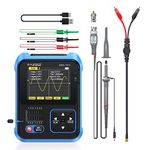 Goldmeet DSO-TC3 Digital Oscilloscope,Handheld Oscilloscope,3 in 1 Transistor Tester Electronic Component Tester PWM Signal Generator,500Khz Bandwidth 10MSa/s Sampling Rate,6 Types of Waveforms