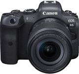 Canon EOS R6 Full-Frame Mirrorless Camera + RF24-105mm F4-7.1 is STM Lens Kit, Black (4082C022)
