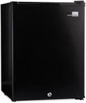 Barcool Bar40 LED - Mini Fridge Black | 40L Mini Bar | Super Quiet for Bedrooms, Hotels & Guesthouses | LED Light + Lockable | Low Energy (40L)