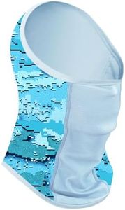 Super Breathable Neck Gaiter UPF 50+ Face Mask Sun Protection Face Shield Multi-use Headscarf for Fishing Hunting Kayaking Hiking Cycling