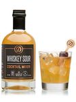 Daniel’s Broiler, Whiskey Sour Cocktail Mixer, Straight from our Steakhouse, Just Add Spirits & Garnish, Craft Cocktails made in Small Batches with Lemon, Lime & Organic Sugar (375 ml)