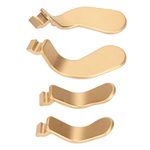 4pcs Controller Paddles, Controller Paddles for Elite, Paddles Metal Paddles, Compatible with for Xbox One Elite, Perfectly Fit and As The Same Original Pieces(Gold)