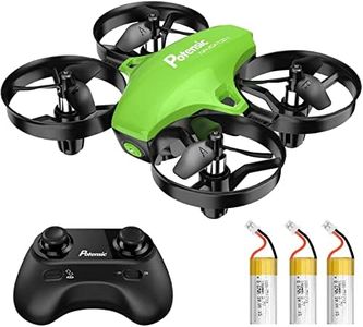 Potensic A20 Mini Drone per Bambini con 3 Batterie, Drone Giocattolo Economico per Bambini e Principianti, Quadricottero RC con Modalità Senza Testa, 3D Flip, Avvio/Atterraggio con Un Pulsante, Verde
