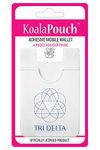 Delta Delta Delta - Koala Pouch - Adhesive Cell Phone Wallet