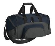 Improved Colorblock Small Sport Duffel (BG990S) -Navy/Dark -OSFA