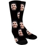 Bemaystar Personalized Socks with Photo,Personalized Socks for Men,Father's Day Christmas Valentines Day Socks Gifts for Him Her