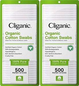 Cliganic Organic Cotton Swabs