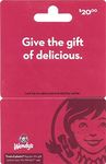 Wendy's $20 Gift Card