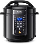 COMFEE’ 9-in-1 Electric Pressure Cooker, 14 Presets Instant Multi Cooker Olla de Presion Non-Stick Pot Yogurt Maker Rice Cooker Slow Cooker Sauté Steamer 6 Quarts Black