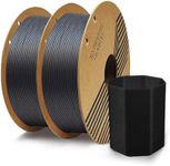 SHIMMERFIL PEEK Filament 1kg, Low Warp, High-Strength & Heat-Resistant, UL94 V-0 Flame Retardant, Non-Replaceable Spool, Black