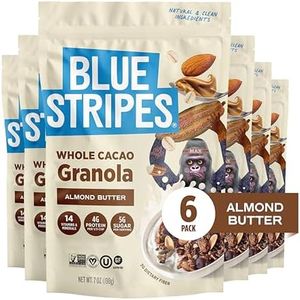 Blue Stripes Almond Butter Granola - 7 oz Bag (6 Pack)