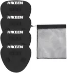Hikeen 4 Packs Baseball Training Gloves Infield Training Gloves Pancake Glove Softhands Baseball Fielding Trainer Flat Glove Two-Hands