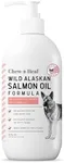 Wild Alaskan Salmon and Pollock Fish Oil for Dogs - 32 oz. of Fish Oil Formula - Pump Cap Bottle - Contains Omega-3 and 6, Vitamin D, EPA, and DHA for Healthy Skin and Coat