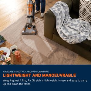 Vax Air Stretch Upright Vacuum Cleaner – Lightweight, Powerful
