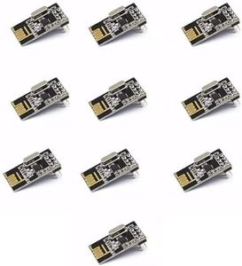 10 Pieces of NRF24L01+ Wireless Transceiver Module 2.4G Wireless Transceiver Modules