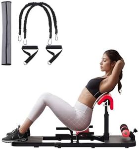 Hip Thrust Machine with High Resistance and Protectors Pad - 3D High Density Polyurethane Cushion - Premium Squat for at Home Gym-Comes with Handles to Exercise Your Arms GlutesWorkout（Black）