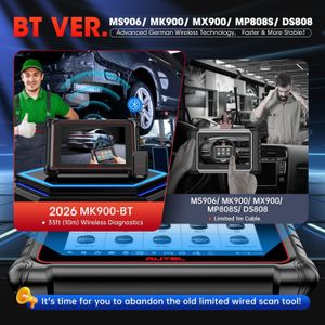 Autel MaxiCOM MK900BT Diagnostic Tool – Wireless OBD2 Scanner