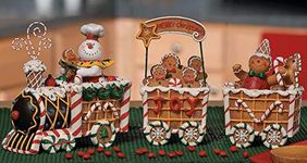 The Gingerbread Express Train - Holiday Decor