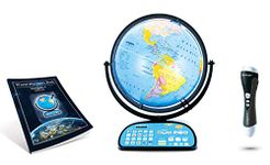 Replogle Intelliglobe,Interactive,Blue Ocean World Globe,Perfect Educational Toy4Kids 12"/30cm diam