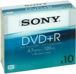 Sony DVD Plus (16X Speed) Slim jewel Case 10