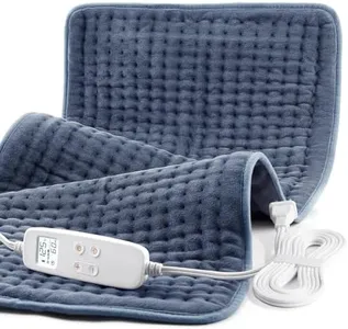VAAGHANM Heating Pad: 33 x 17 inches Electric Heating Pad for Back Pain Relief -Extra Large Heat Pad for Shoulder/Neck/Cramp/Menstrual Pain - Upgraded 6 Timer & 6 Temperature Controller