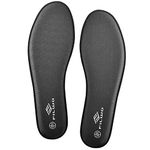 FILWO Women’s Memory Foam Insoles Replacement, Running Insoles Inserts for Sports Shoes Trainers Sneakers Work Boots Walking Shoes, Cushioning Comfort Insoles for Women 1 Pair, Size 6 UK W, Grey