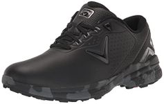 Callaway Men's Monterey Sl Golf Shoe, Black/Multi, 10