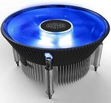 Cooler Master i70C Copper Core CPU Cooler 12cm LED Blue Light Quiet Cooling Fan for Intel 1156 1155 1151 1150 CPU Radiator 120mm PC Fan.