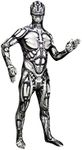 Morphsuits mens Monster the Android Skinsuit, Android, Large