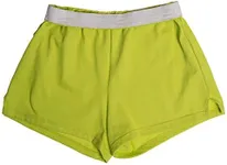 Soffe Juniors' Authentic Cheer Short, Lime Punch, X-Small (1-Pack)