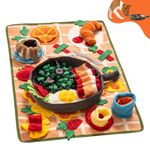 Snuffle Mat for Dogs Removable Themed Dog Snuffle Mat for Boredom & Training Slow Feeding - Interactive Puppy Snuffle Mat Encourage to Explore Foraging Skills (Western Theme)