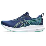 ASICS Womens Tsurugi Running Shoe, Blue Expanse Aurora Green, 7 UK