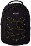 Kenneth Cole Reaction Laptop Backpack With Bungee Cords, Black