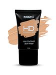 INSIGHT Cosmetics HD Full Coverage Foundation For All Skin Types | Dewy Finish | High Coverage | Paraben Free | Lightweight | 20Ml (FD30-LN10), Pack Of 1