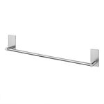 KES Adhesive Towel Rail 56CM Bathroom Towel Holder Stick on Towel Hanger Contemporary Style Wall Mounted SUS 304 Stainless Steel Brushed Finish, A7000S50B-2