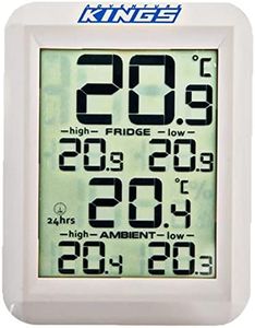 Adventure Kings Wireless Fridge Freezer Thermometer LCD Screen 30m Range 4WD SUV