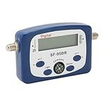 SF-95DR Satellite Finder Digital TV Signal Finder with Compass and LCD Display, Digital Satellite Signal Finder Instrument for Dish Network Directv FTA.