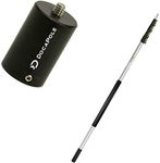 DocaPole 24 Foot Camera Pole – 6-24 ft Extension Pole + Camera Adapter for, Camera or Video Camera | Provides up to 30 Feet of Reach | Painters Pole Camera Adapter