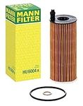 MANN-FILTER HU 6004 X Oil filter Oil filter set with gasket / gasket set – For Passenger Cars, Black