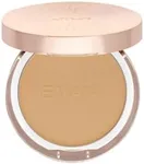 ​Emani​ Flawless Matte Powder Foundation Makeup for Sensitive Skin, Natural Mineral Foundation​ Compact with Buildable Coverage, ​Oil Control, Talc Free, ​Cruelty-Free & Vegan, Golden