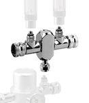 Clscea Aquarium Conventional CO2 Splitter Regulator Valve 2 Way for CO2 Generator