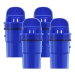 4 Packs Pitcher Water Filter Replacement for All PUR®, PUR® Plus Pitcher and Dispenser Filtration Systems, CRF950Z, PPF951K™, PPF900Z™, NSF Certified, AQUA CREST