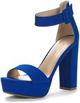 DREAM PAIRS Womens Hi-Lo High Heel 