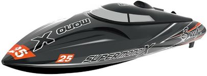 Joysway JY8209V2 SUPER MONO X 2.4G RTR BRUSHLESS RACING BOAT 420mm v2 RC, Black
