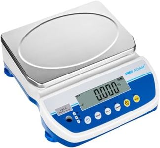 Adam Equipment LBX 6- Latitude Compact Bench Scales- Cap: 12lb/6kg, Readability: 0.002lb/1g Industrial Scale, Digital Scale, for Warehouse, Shipping & Receiving, Manufacturing, Built-in Battery