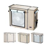 NGB Waterproof Mini Split Air Conditioner Outdoor Unit Cover 38.2 "L x17 "W x32.7"H for Ductless Air Conditioning Protected Operation Universal for Mini Split Condenser HVAC Units All Seasons.