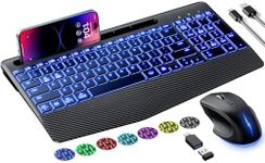 Wireless Keyboard and Mouse, Ergono