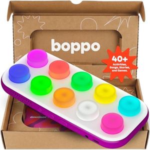 Boppo Screen-Free Learning Tablet for Kids, 40+ Pre-Loaded Games