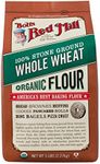 Bob's Red Mill, Organic Flour, Whole Wheat, 5 lb